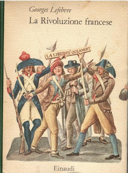 La Rivoluzione francese - Georges Lefebvre - copertina