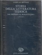 Storia della letteratura tedesca. Dal pietismo al romanticismo