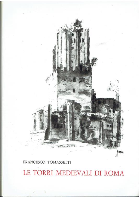 Le torri medievali di Roma - copertina