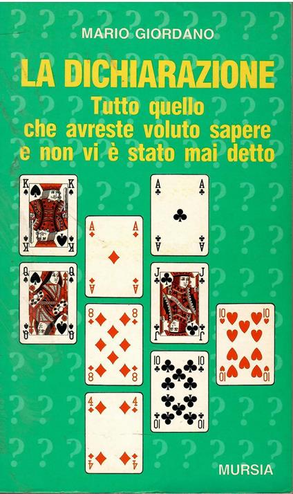 La dichiarazione - Mario Giordano - copertina