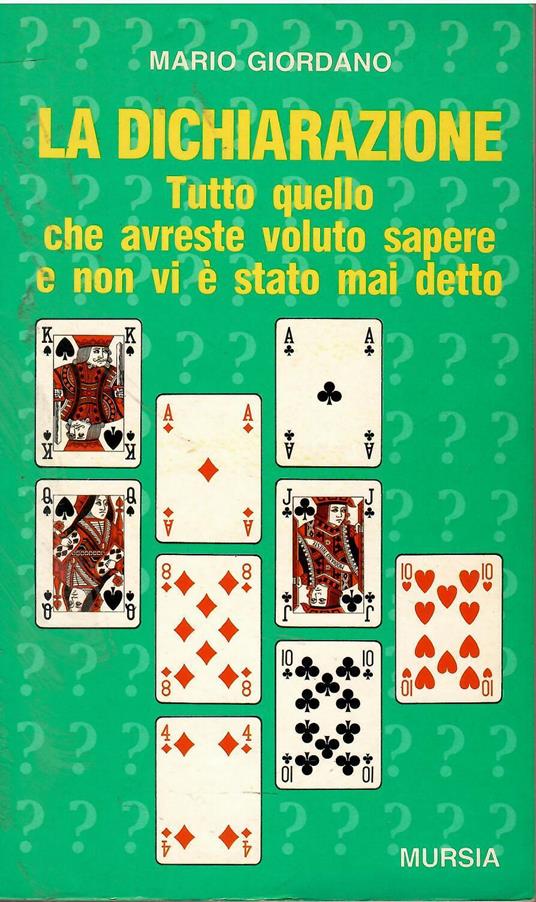 La dichiarazione - Mario Giordano - copertina