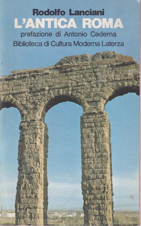 L' antica Roma - Rodolfo Lanciani - copertina