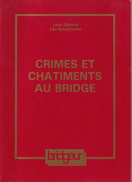 Crimes et chatiments au bridge - copertina