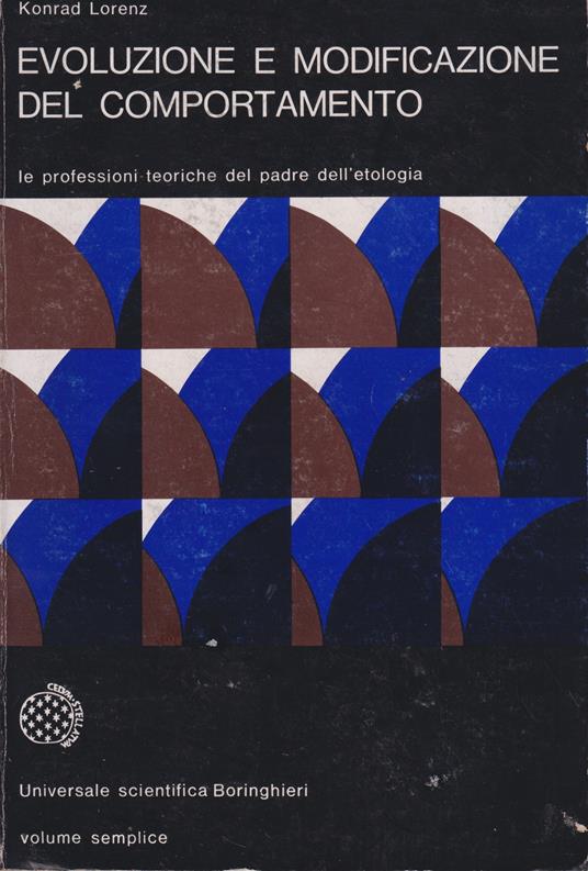 Evoluzione e modificazione del comportamento - Konrad Lorenz - copertina