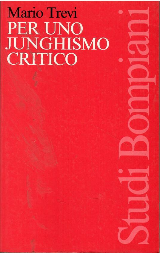 Per uno junghismo critico - Mario Trevi - copertina