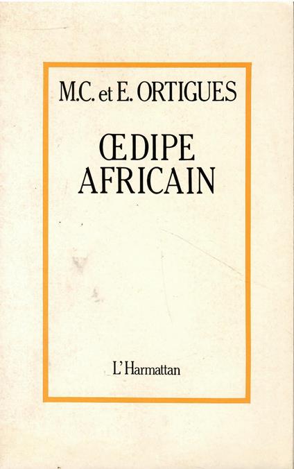 Oedipe Africain - copertina