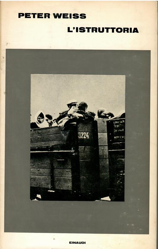L' istruttoria - Peter Weiss - copertina