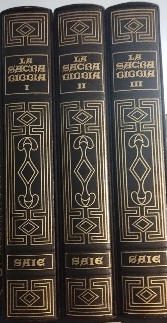 La Sacra Bibbia - Autori Vari - copertina