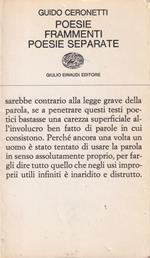 Poesie. Frammenti. Poesie separate