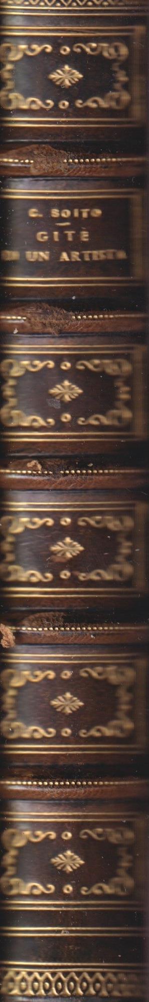 Gite di un artista - Camillo Boito - copertina