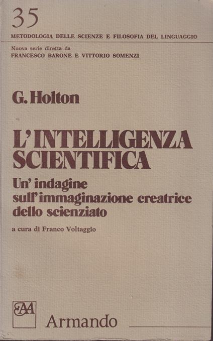 L' intelligenza scentifica - copertina