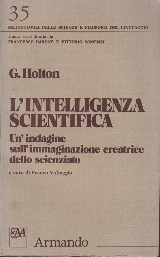 L' intelligenza scentifica - copertina