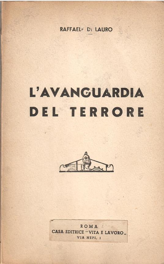 L' avanguardia del terrore - Raffaele Di Lauro - copertina