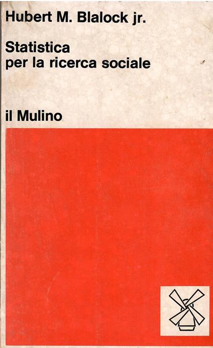 Statistica per la ricerca sociale - copertina