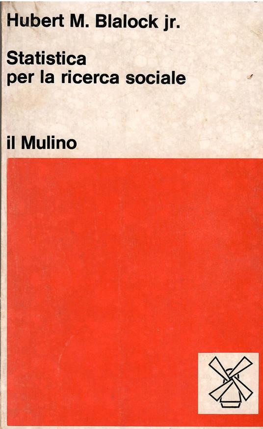 Statistica per la ricerca sociale - copertina