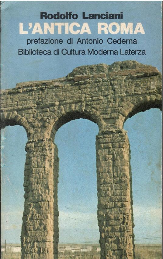 L' antica Roma - Rodolfo Lanciani - copertina