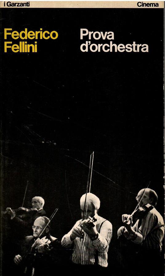 Prova d'orchestra - Federico Fellini - copertina