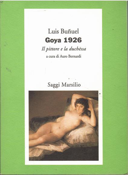 Goya 1926. Il pittore e la duchessa - copertina