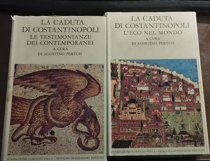 Caduta di costantinopoli - Agostino Pertusi - copertina