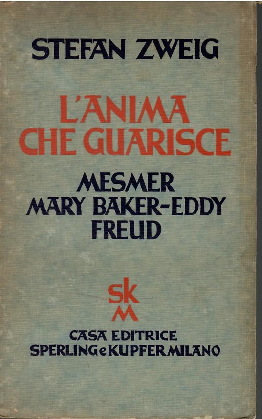 L' Anima che guarisce - Stefan Zweig - copertina