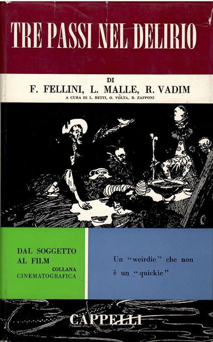 Tre passi nel delirio - copertina
