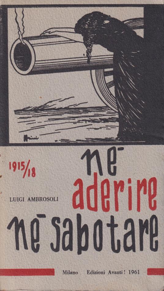 Né aderire né sabotare - Luigi Ambrosoli - copertina