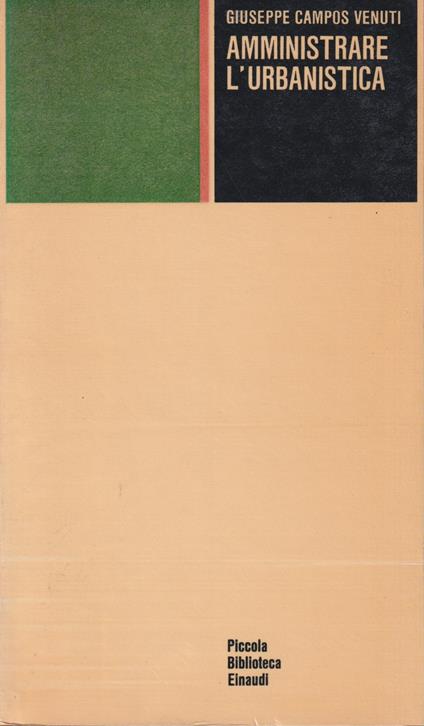 Amministrare l'urbanistica - copertina