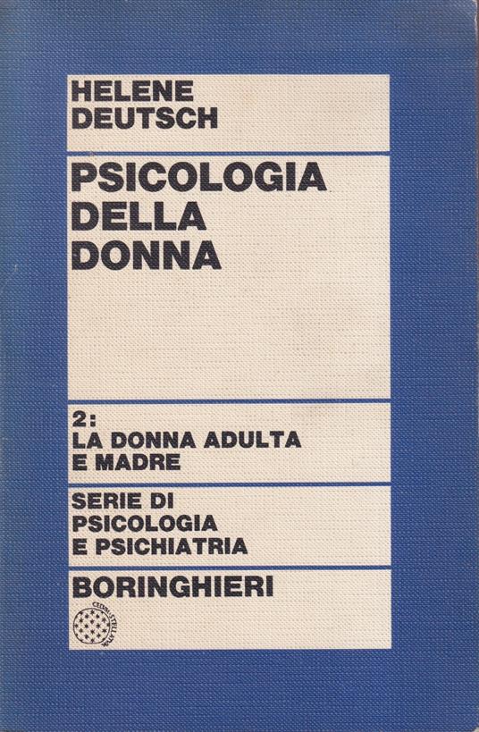 Psicologia della donna - Helene Deutsch - copertina