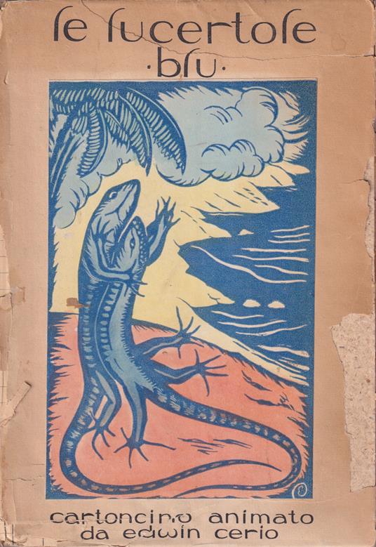Le lucertole blu - Edwin Cerio - copertina