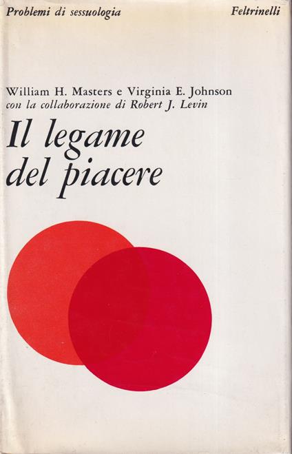 Il legame del piacere - William H. Masters - copertina