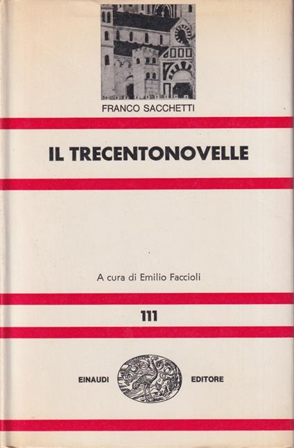 Il trecentonovelle - Franco Sacchetti - copertina