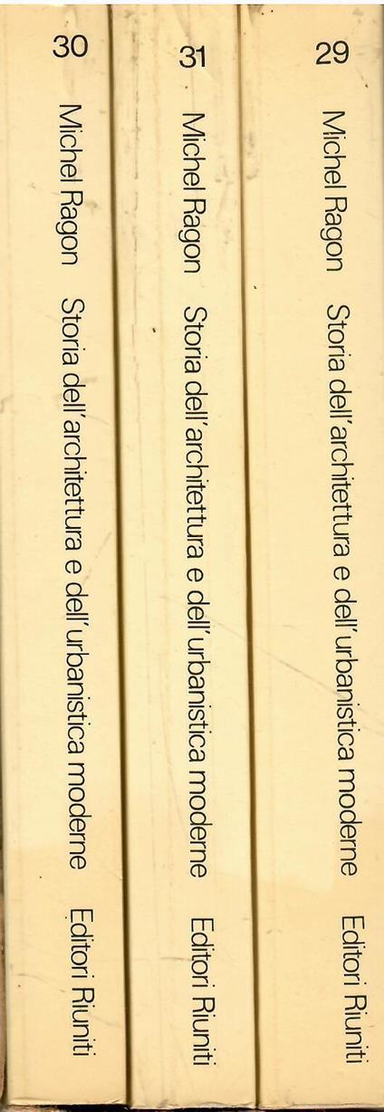 Storia Dell'Architettura E Dell'Urbanistica Moderne - Michel Ragon - copertina