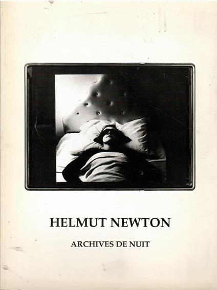 Helmut Newton: Archives de nuit - copertina