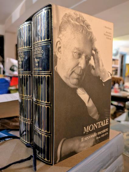 Il secondo mestiere. Prose (1920-1979) 2 volumi in cofanetto - Eugenio Montale - copertina