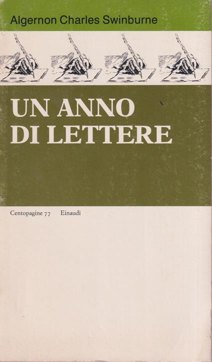 Un anno di lettere - copertina