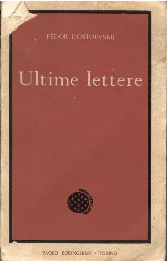 Ultime lettere (1878-1881) - Fëdor Dostoevskij - copertina