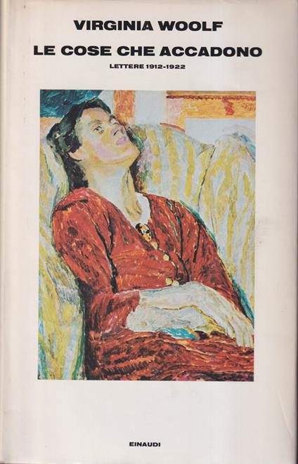 Le cose che accadono - Virginia Woolf - copertina