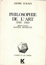 Philosophie De L'art 1912-1914: Premiers Ecrits Sur L'esthetique: Numéro 5