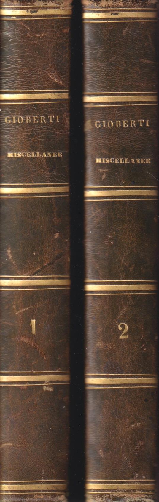 Pensieri - Vincenzo Gioberti - copertina