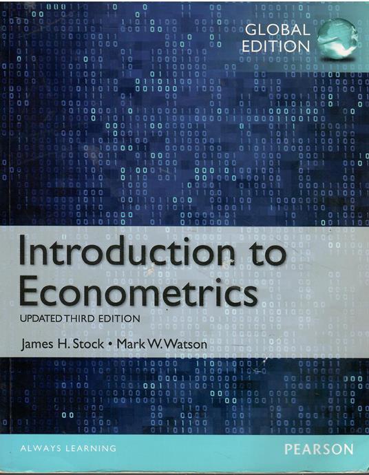 Introduction to econometrics - copertina