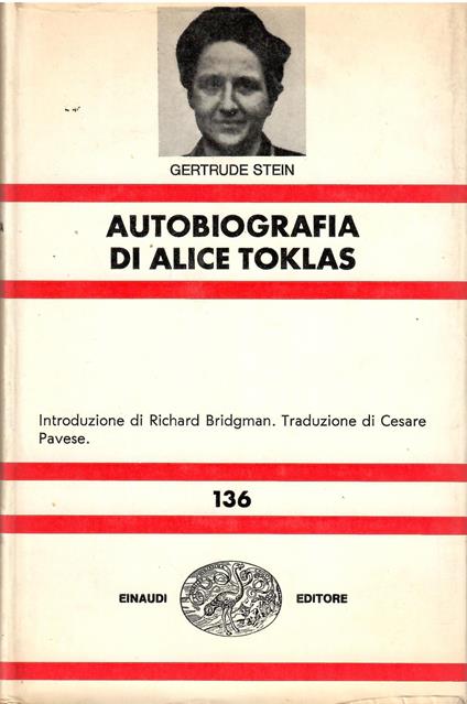 Autobiografia di Alice Toklas - Gertrude Stein - copertina