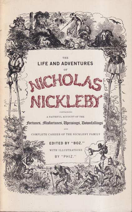 The Life and Adventures of Nicholas Nickleby (Vol. 2) - Charles Dickens - copertina