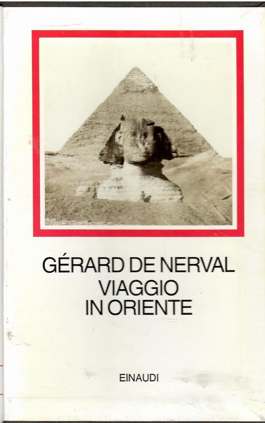 Viaggio in Oriente - Gérard de Nerval - copertina