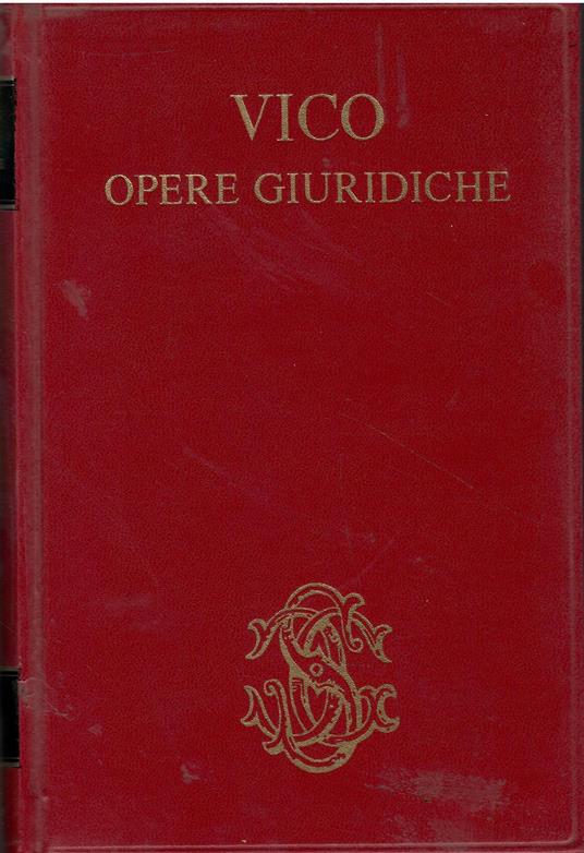 Opere giuridiche. Il diritto universale - Giambattista Vico - copertina