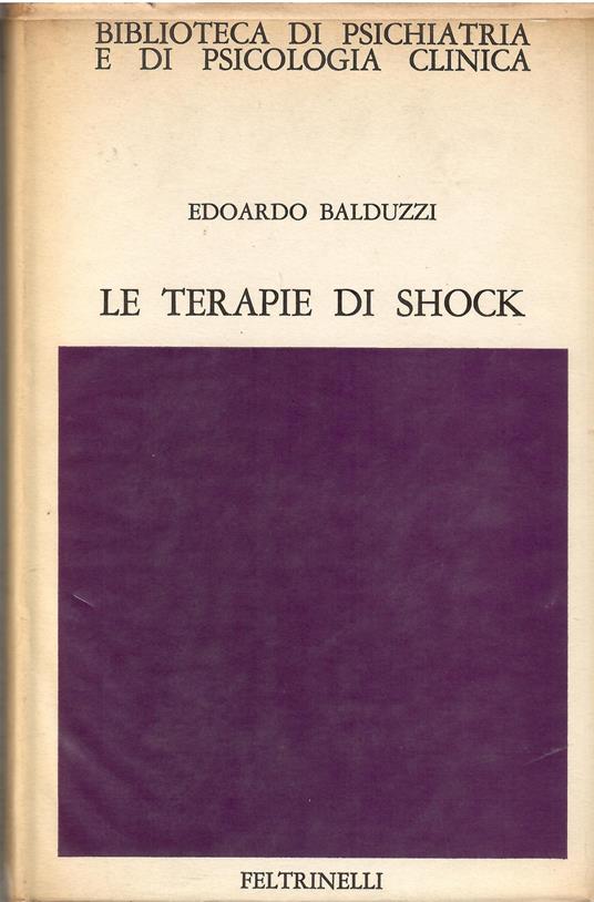 Le terapie di shock - Edoardo Balduzzi - copertina
