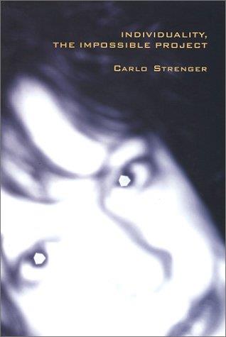 Individuality, the Impossible Project: Psychoanalysis and Self - Creation - copertina