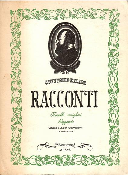 Racconti Novelle zurighesi, Sette leggende - Gottfried Keller - copertina