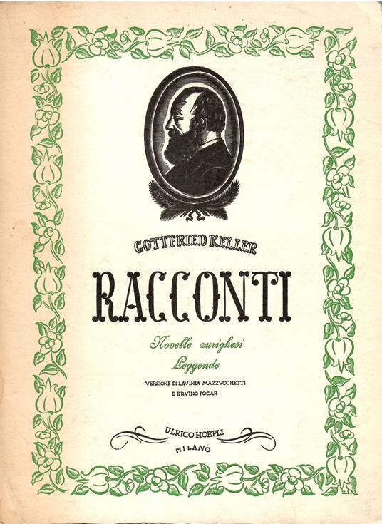 Racconti Novelle zurighesi, Sette leggende - Gottfried Keller - copertina