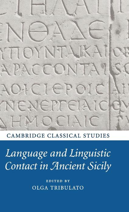 Language and Linguistic Contact in Ancient Sicily - copertina