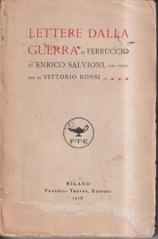 Lettere dalla guerra - copertina